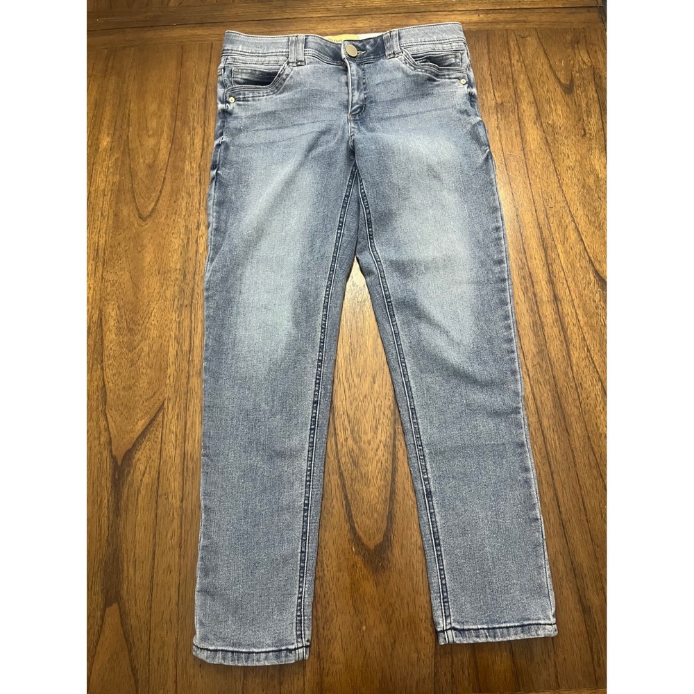 Democracy Womens Ab Solution Skinny Jeans Light Wash Blue Denim Size 10